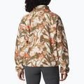 Columbia women's Helvetia Cropped Half Snap fleece sweatshirt chalk floriculture 2014561194 5
