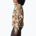 Columbia women's Helvetia Cropped Half Snap fleece sweatshirt chalk floriculture 2014561194 6