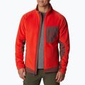 Columbia men's Titan Pass 2.0 II fleece sweatshirt red 1866422839 3