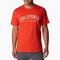 Columbia Rockaway River Graphic men's trekking shirt red 2022181