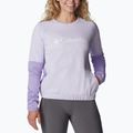 Columbia Windgates Crew women's trekking sweatshirt purple 1991793 3