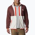 Columbia Back Bowl men's fleece sweatshirt maroon and beige 1890764640