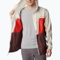 Columbia Trail Traveler light raisin/spicy/chalk men's wind jacket 2036873640 8