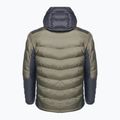 Columbia Labyrinth Loop Hooded stone green/shark men's down jacket 9