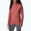 Columbia Glacial IV 1/2 Zip beetroot women's trekking sweatshirt 4