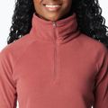 Columbia Glacial IV 1/2 Zip beetroot women's trekking sweatshirt 5