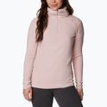 Women's trekking sweatshirt Columbia Glacial IV 1/2 Zip dusty pink