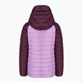 Columbia Powder Lite Hooded gumdrop/marionberry children's down jacket 2