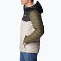 Men's Columbia Powder Lite Hooded down jacket dark stone/shark/stone green 2
