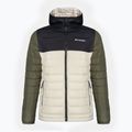 Men's Columbia Powder Lite Hooded down jacket dark stone/shark/stone green 8