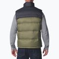 Columbia Bulo Point II Down stone green/shark men's trekking sleeveless jacket 2