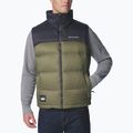 Columbia Bulo Point II Down stone green/shark men's trekking sleeveless jacket 5