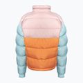 Columbia Pike Lake II Cropped sunset peach/dusty pink/aqua haze women's down jacket 9