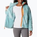 Columbia Boundless Discovery Sherpa women's trekking sweatshirt aqua haze/sunset peach 5