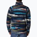 Columbia men's trekking sweatshirt Fast Trek Printed collegiate navy skyscape print 2