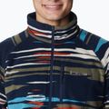 Columbia men's trekking sweatshirt Fast Trek Printed collegiate navy skyscape print 4