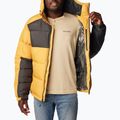 Men's Columbia Pike Lake II Hooded raw honey/shark down jacket 5