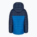 Columbia Powder Lite Hooded bright indigo/collegiate navy children's down jacket 2