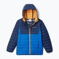 Columbia Powder Lite Hooded bright indigo/collegiate navy children's down jacket 5