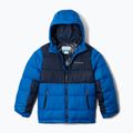 Columbia Pike Lake II Hooded bright indigo/collegiate navy children's down jacket