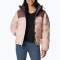 Columbia Bulo Point II Down women's jacket dusty pink/basalt crinkle