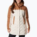 Columbia Mountain Croo II Mid Down women's jacket chalk/camel brown