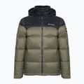 Columbia Bulo Point II stone green/shark men's down jacket 7