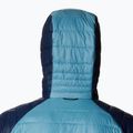 Men's Columbia Platinum Peak Hooded down jacket shasta/collegiate navy 7