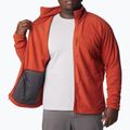 Columbia Fast Trek II wrap red men's trekking sweatshirt 5
