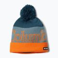 Columbia Polar Powder II winter cap night wave/metal/bright orange 6