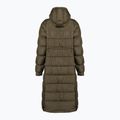 Columbia Pike Lake II Long women's down coat olive green 9