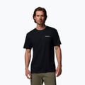 Men's trekking T-shirt Columbia North Cascades black/csc box logo