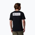 Men's trekking T-shirt Columbia North Cascades black/csc box logo 3