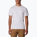 Men's trekking T-shirt Columbia North Cascades white/csc box logo