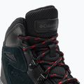 Columbia Newton Ridge Amped black/mountain red children's hiking boots 8