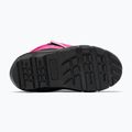 Sorel Flurry Print Girls fuchsia fizz/black children's trekking boots 11