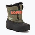 Sorel Snow Commander junior snow boots stone green/alpine tundra