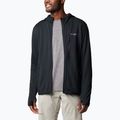 Men's Columbia Triple Canyon Grid fleece sweatshirt black/black 2
