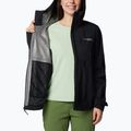 Columbia women's OmniTech AmpliDry II rain jacket black 7