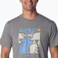 Columbia men's Sun Trek Short city grey heather/simple gorge trekking shirt 5