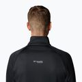 Men's trekking sweatshirt Columbia Triple Canyon Grid Fleece Full Zip II black 7