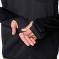 Men's trekking sweatshirt Columbia Triple Canyon Grid Fleece Full Zip II black 8