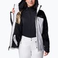 Women's ski jacket Columbia Cirque Bowl Insulated white/black 11