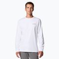 Columbia Explorers Canyon white / torn sunscape men's sweatshirt