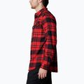 Men's Columbia Flare Gun Stretch Flannel sail red river crossing plaid shirt 3