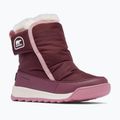 Sorel Childrens Whitney II Plus Bootie WP epic plum/dazed mauve snow boots 8