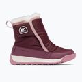 Sorel Childrens Whitney II Plus Bootie WP epic plum/dazed mauve snow boots 9