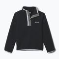 Children's fleece sweatshirt Columbia Halvetia II Half Snap Fleece black/city grey