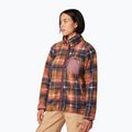 Columbia women's West Bend Print sweatshirt fig omblur 4