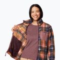 Columbia women's West Bend Print sweatshirt fig omblur 9